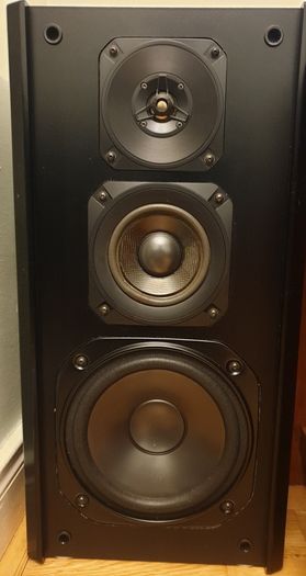 Onkyo TX-NR3009 With Onkyo speakers and speakers stands