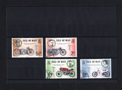 1975 Isle of Man Tourist Trophy Motorcycle Races Commemorative Stamp Fine Used