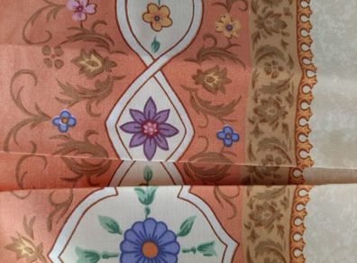 new in packaging 100% cotton vintage Laura Ashley valance cover