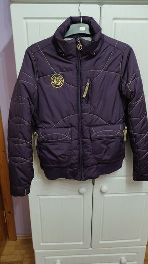 Vintage Protest Jacket (Purple)