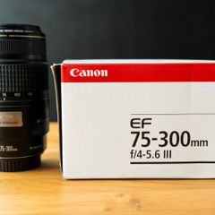 Canon EF 75-300mm f/4-5.6 IS USM lens