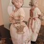 Vintage Nao by Lladro. Girl with Flower Basket. Image 9