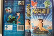 The Little Mermaid II: Return To The Sea (Walt Disney) [2000] Disney Box Irish Label Edition (PAL VHS Cassette Animated Movie)