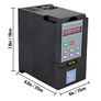 7.5KW 220V 3 Phase Variable Speed Drive Frequency Converter for CNC Milling Machine Image 2