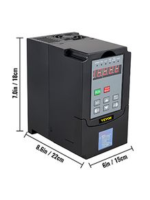 4.0KW 220V 3 Phase Variable Speed Drive Frequency Converter for CNC Milling Machine