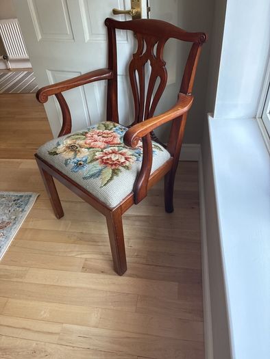 antique chair mahogany