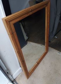 pine mirror