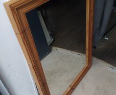pine mirror