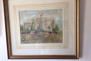 George Denholm Armour Hunt Scene print Framed