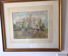 George Denholm Armour Hunt Scene print Framed