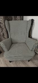 Ikea Armchair & Footstool