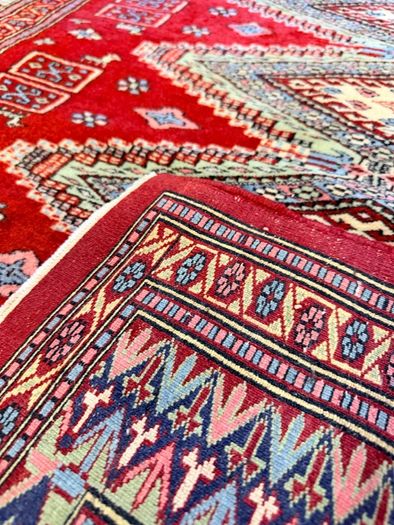 Beautiful Afghani Hand-Knotted Rug