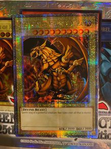 Yu-Gi-Oh Winged Dragon of Ra Quarter Century Secret Rare LC01-EN003