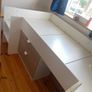 Kids loft bunk bed with slide Image 4