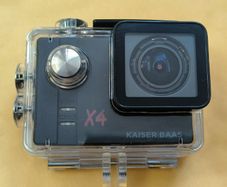 Kaiser Baas X4 Action Camera - Black/ Used