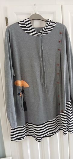 Hooded Cotton Tunic