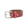Premium Embossed Genuine Leather Belt Stylish Vintage Designer Belt Durable Formal & Casual Waist Belt Image 3