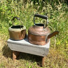 Antique Copper Kettles