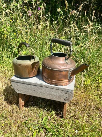 Antique Copper Kettles
