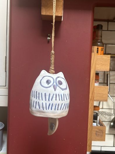 2 Fab ceramic wind chimes.