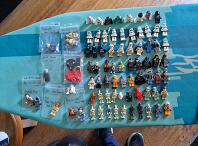 lego star wars minifigures 82 in total