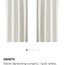 Curtains Beige - merete ikea Image 2