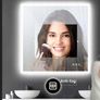 LED Bathroom Mirror 80x60cm Image 5