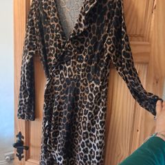 Leopard print dress