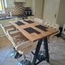 Kitchen table and stools Image 2