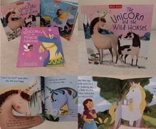 unicorn adventure story books by Claire Philip