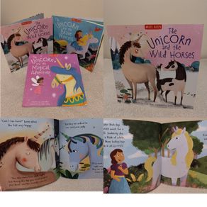 unicorn adventure story books by Claire Philip