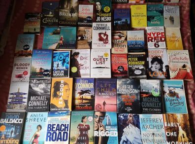 Various Novel Books X5 Mix & Match