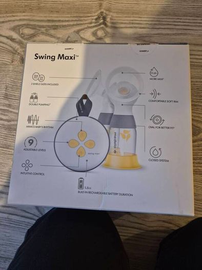 medella swing maxi double breast pump