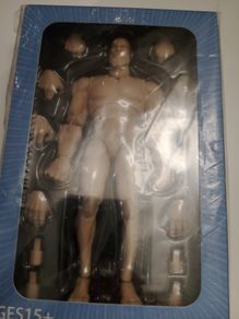 Action figure blank superhero body