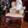 Child's antique style rocking chair - excellent condition Image 2