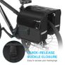 28L Water Resistant Bike Bicycle Rear Seat Carrier Bag Rack Trunk Bags Bike Commuter Bag Pannier Cycling Double Side Luggage Image 3