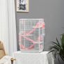Hamster Cage, Gerbil Cage w/ Tubes, Exercise Wheel, Hut, Ramps, Platforms, 47 x 29.5 x 76cm - White Image 3