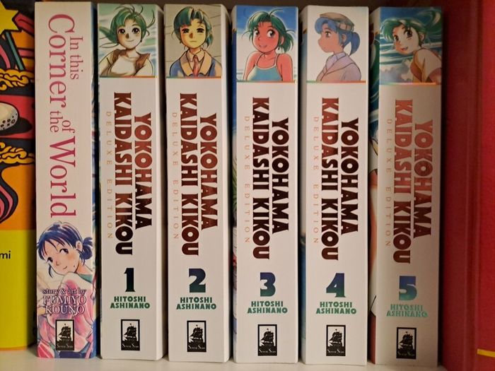 Yokohama Kaidashi Kikou Deluxe Edition COMPLETE SET VOLUMES 1-5