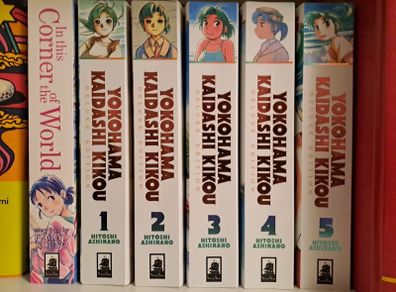 Yokohama Kaidashi Kikou Deluxe Edition COMPLETE SET VOLUMES 1-5