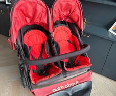 Out n about double buggy