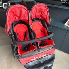 Out n about double buggy