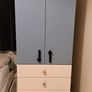 Ikea blue kids wardrobe Image 3