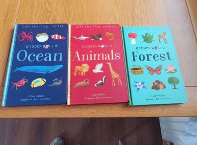 Lift the Flap Nature Hidden World Book Collection