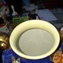 Vintage Twin Handled Japanese Cobalt Blue & Gold Lidded Urn or Amphora Vase, Postage available or Collection Image 8