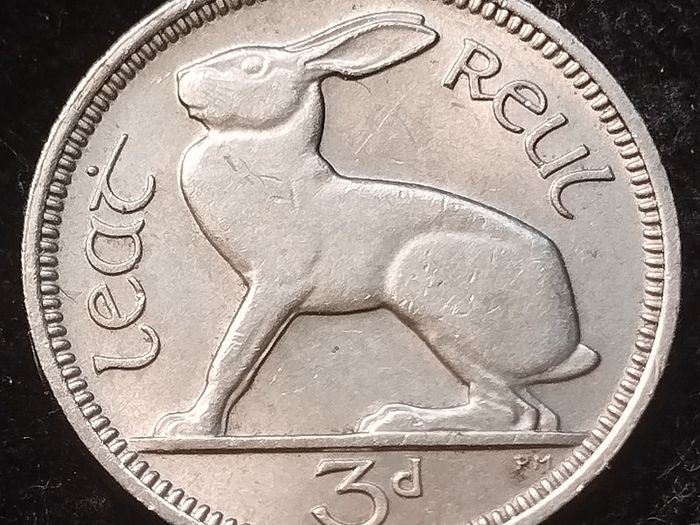 Ireland - 1963 - 3 Pence - AU - KM.12a - [2409]