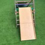 HAPPYMOON Pikler colored climber with two colored ramps, climbing triangle, Montessori climbing gym Image 2