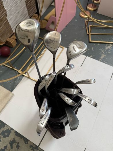 set golf clubs