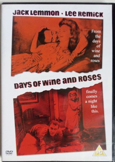 Days Of Wine And Roses [1962] Jack Lemon & Lee Remick, Charles Bickford & Jack Klugman [1xDVD Movie]