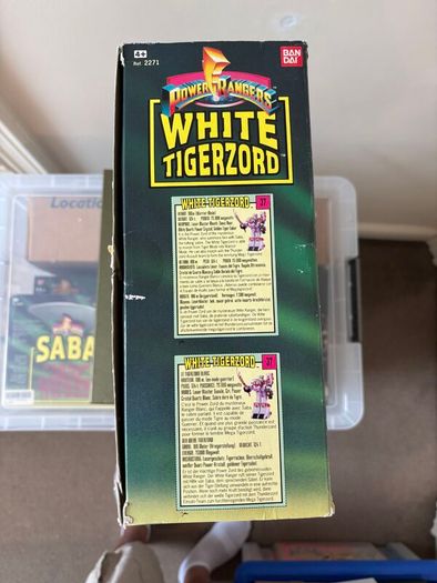 Power Rangers Tigerzord 1993 with box