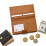 Leather Wallet for Women Card Holder Purse, Multi Compartment Clutch Wallet Image 7